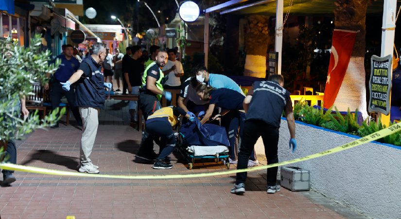 Bodrum’da, restoranda kanlı infaz