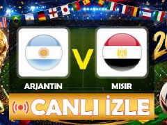 Canlı anlatım: Arjantin – Mısır (Dünya Kupası Son 16)