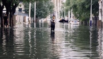 Çin’de sel felaketi 10 can aldı