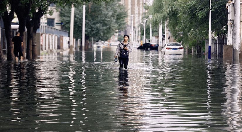 Çin’de sel felaketi 10 can aldı