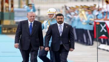 Cumhurbaşkanı Erdoğan, Irak Başbakanı Zeydi’yi resmi merasimle karşıladı