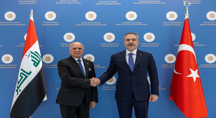 Dışişleri Bakanı Fidan, Irak Dışişleri Bakanı Hüseyin ile Ankara’da görüştü