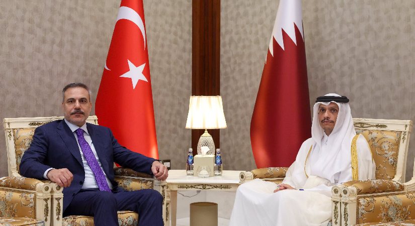 Dışişleri Bakanı Fidan, Katarlı mevkidaşı ile görüştü