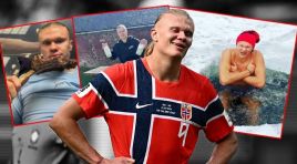Dünya futbolunu sallayan Haaland’ın sırrı ortaya çıktı. Günde 6 öğün yiyip, dudaklarına bant yapıştırıyor