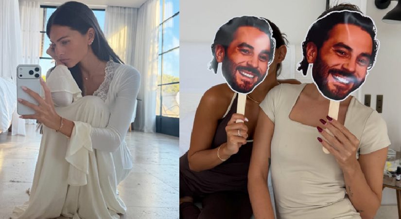 Dünyanın en hoş kızı bekarlığa vedasından fotoğraflar paylaştı… Ne yana baksa sevdiğinin yüzünü gördü!