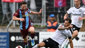 Eintracht Frankfurt 3-0 Trabzonspor (Hazırlık maçı)