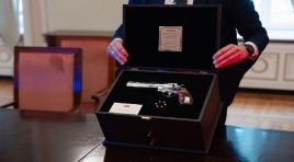 Erdoğan önderlere armağan etti, Gümüşhane’de üretilen silah dünyanın gündeminde: Gümüşay 357 Magnum