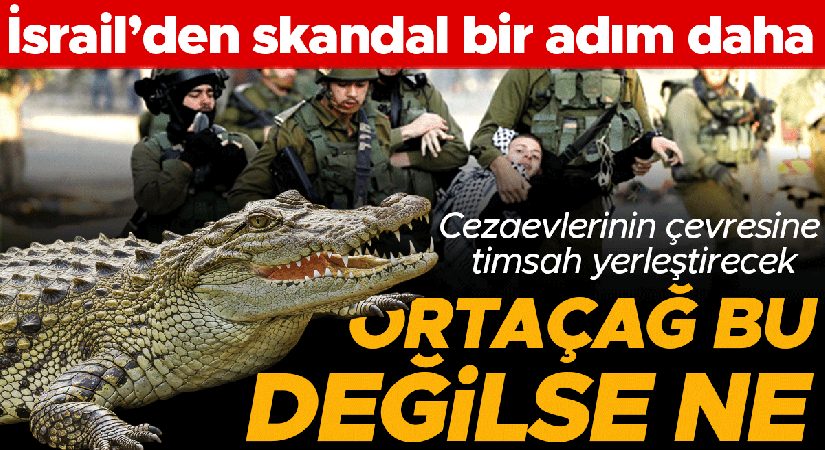 Filistinli mahkumlara akılalmaz ceza: İsrail’de yeni gardiyan ‘timsahlar’