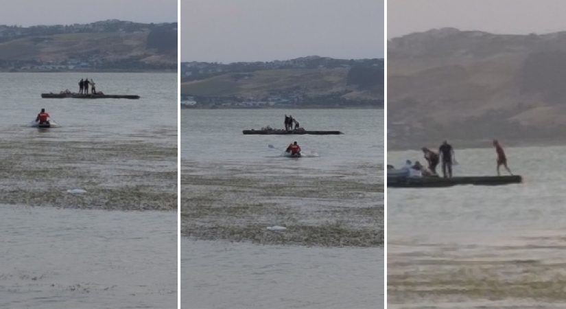 Fırtınada kaygı dolu an. Balıkçıları izindeki itfaiye amiri kurtardı