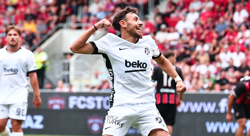 Fransa’da doğdu Beşiktaş’a geldi, ikinci maçında ikinci golünü attı