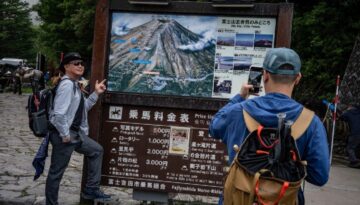 Fuji Dağı’nda trajedi ve mucize tıpkı gün yaşandı