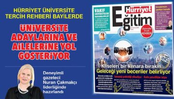 Hürriyet üniversite tercih rehberi bayilerde… Üniversite adaylarına ve ailelerine yol gösteriyor
