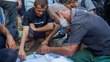 İsrail’den Gazze’de cenaze merasimine taarruz: 7 meyyit, 19 yaralı