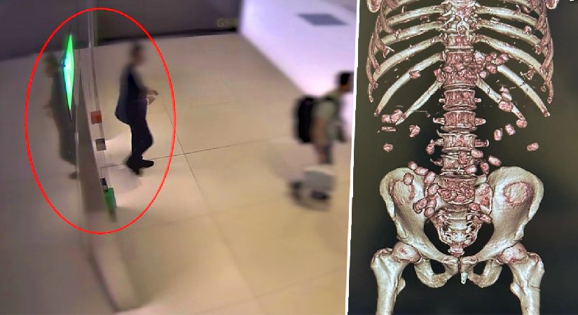 İstanbul Havalimanı’nda yürümekte zorlanan yolcu polisi alarma geçirdi. Gerçek hastanede ortaya çıktı