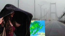 İstanbul için sel ve dolu alarmı. Balkanlardan giriş yaptı, megakent için için saat verildi