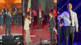 İstanbul’da Konstantinos Argiros rüzgarı. Sıla ile düeti geceye damga vurdu