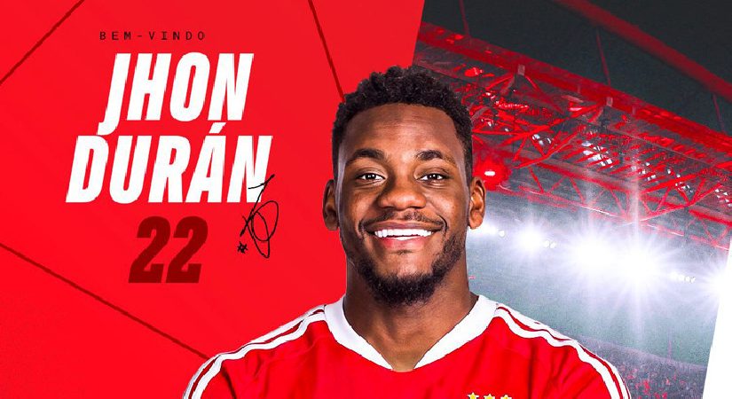 Jhon Duran resmen Benfica’da!