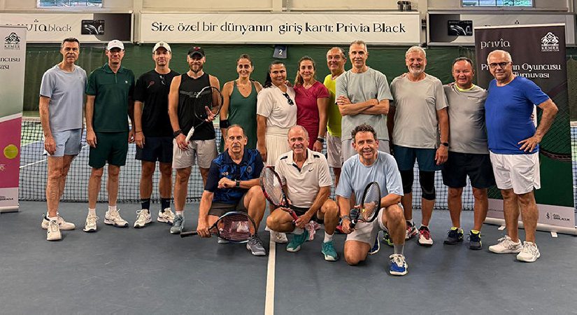 Kemer Country Club’da tenis heyecanı! ‘Ayın Oyuncusu’ muhakkak oldu