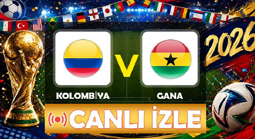 Kolombiya – Gana maçı ne vakit, saat kaçta, hangi kanalda? 2026 Dünya Kupası Kolombiya Gana mümkün 11’ler