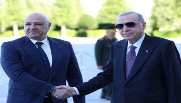 Lübnan Cumhurbaşkanı Ankara’da. Erdoğan: İsrail insanlık cürmü işiyor