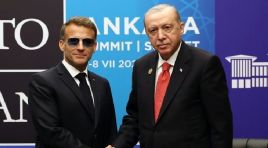 Macron’dan Erdoğan’a “Selamlarınızı ilettim” paylaşımı