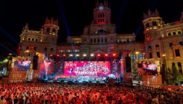Madrid’de Dünya Kupası coşkusu