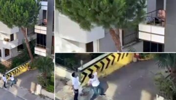 Maltepe’de mahalleyi ayağa kaldıran çığlıklar. Balkondaki adama taş yağdırdılar