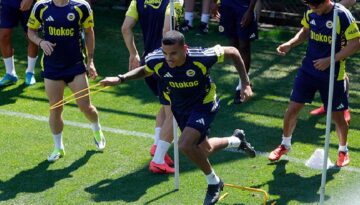 Mason Greenwood Fenerbahçe’de birinci idmanına çıktı!