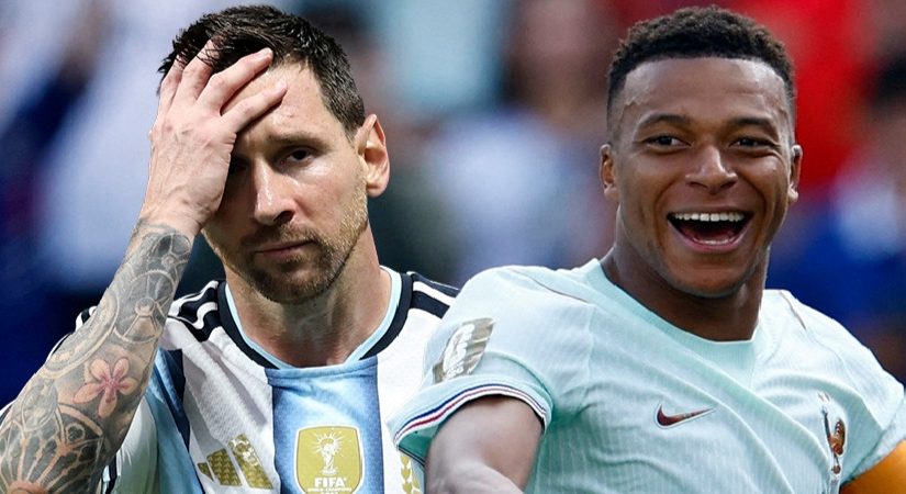 Messi ne yaparsa o da birebirini yapıyor. Kylian Mbappe’nin farklı tesadüfü