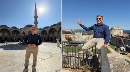NATO Zirvesi öncesi İstanbul tipi. Macaristan Başbakanı turist oldu