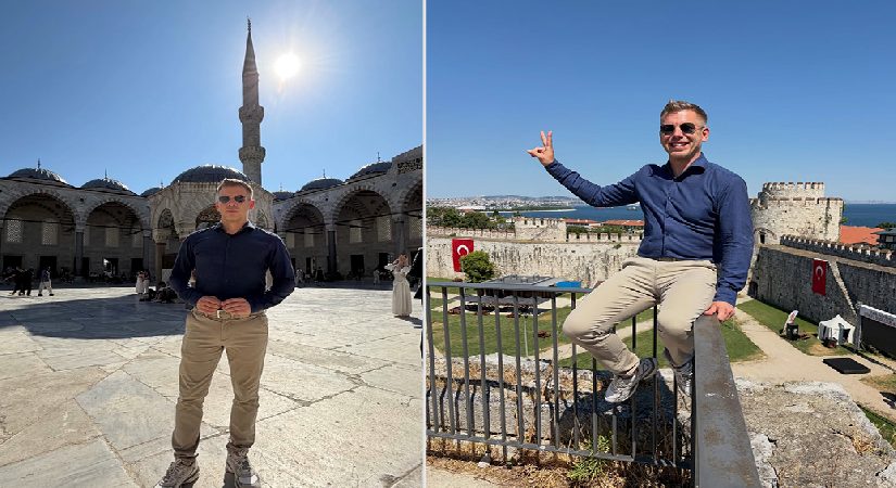 NATO Zirvesi öncesi İstanbul tipi. Macaristan Başbakanı turist oldu