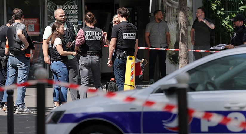 Paris’te bıçaklı saldırgan dehşet saçtı: İzindeki polis felaketi önledi