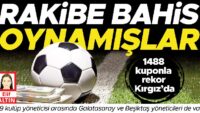 Rakibe bahis oynamışlar