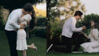 Romantik evlilik teklifi herkesin dilinde… ‘Sizi nişanlımla tanıştırayım’