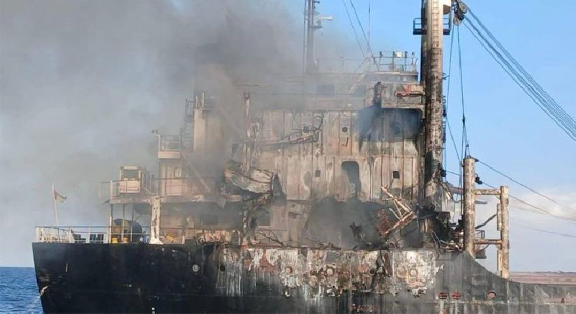 Rusya, Karadeniz’de yük gemisini vurdu: Çok sayıda meyyit var