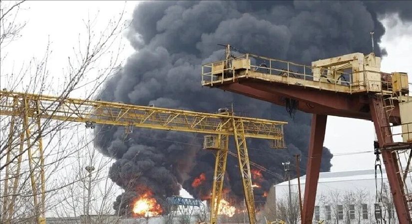 Rusya’nın petrol rafinerileri vuruldu