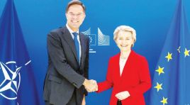 Rutte ve Leyen’den ‘Birlikte güçlüyüz’ iletisi