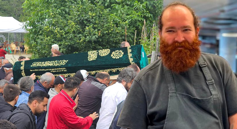 Şef Eren Kaşıkçı, memleketi Tokat’ta gözyaşlarıyla defnedildi