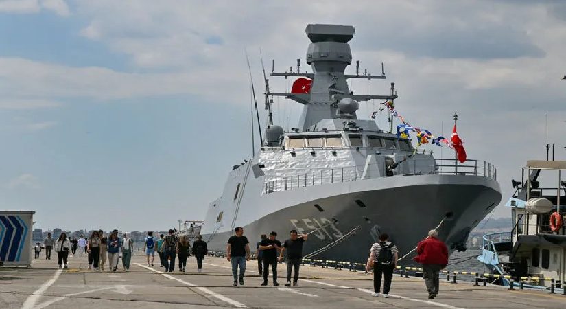 TCG Burgazada, Belçika’da ziyaretçilerini ağırlayacak