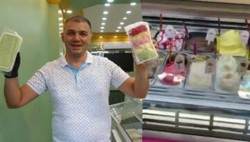 Topu 400 liraya satılan dondurmaya reaksiyonlar bitmiyor. “Altın suyu koysa da olmaz”