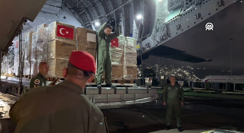 Türkiye’den Venezuela’ya 30 tonluk insani yardım