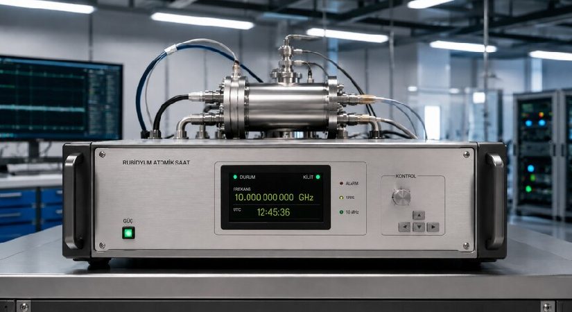 Türkiye’nin yerli atomik saati uzaya fırlatıldı