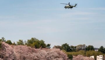 Washington’da askeri helikopter paniği
