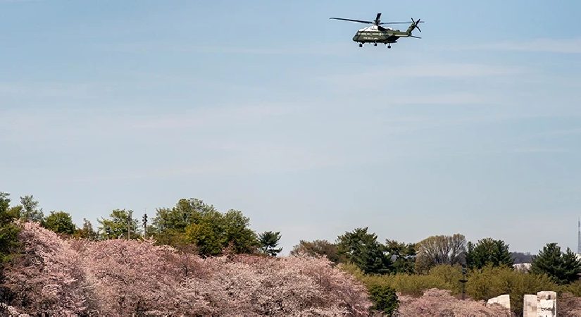 Washington’da askeri helikopter paniği
