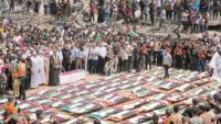 112 Filistinliye acı veda… Gazze’de üç yıl gecikmeli cenaze
