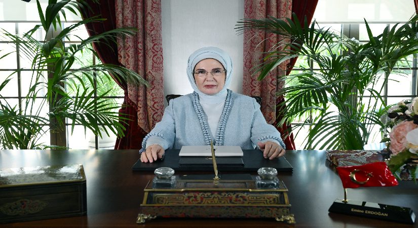 6. Önder Eşleri Tepesi’ne Emine Erdoğan’dan görüntü ileti