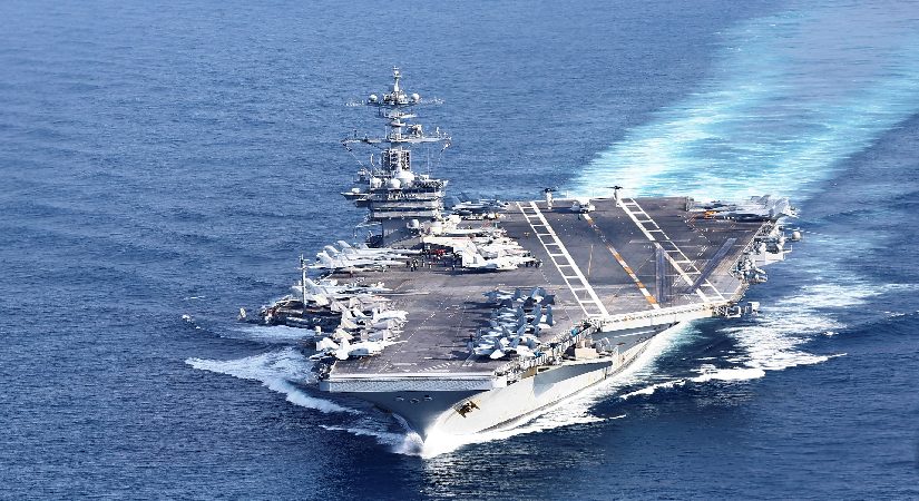 ABD uçak gemisi George Washington Orta Doğu’ya ulaştı