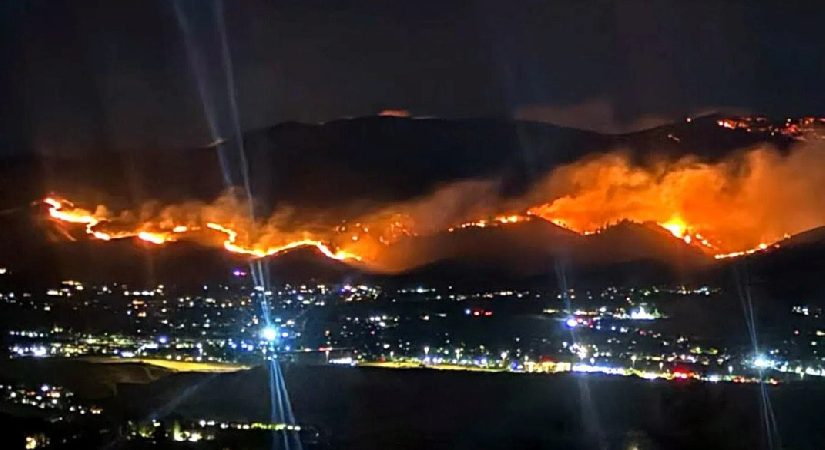 ABD’nin Nevada eyaletinde orman yangını: 87 bin kişi tahliye edildi