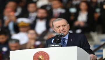 AK Parti 25. yaşını kutluyor. Cumhurbaşkanı Erdoğan alana geldi