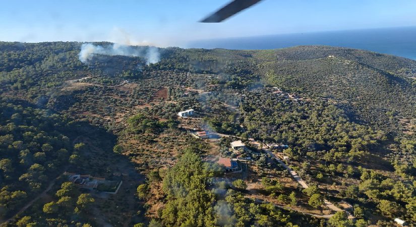 Antalya Kaş’ta orman yangını: Çok sayıda grup sevk edildi